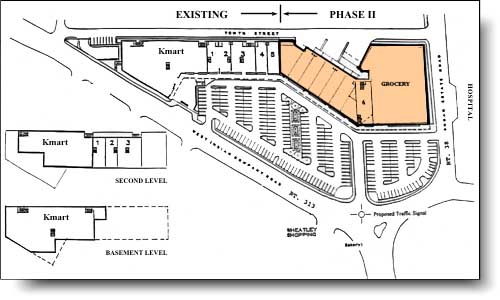 Site Plan of Lockhart Gardens Shopping Center