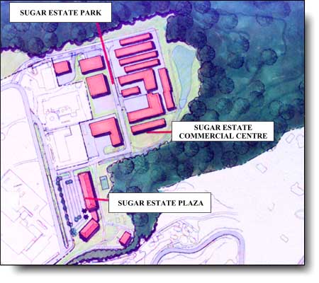 Site Plan of Sugar Estate Park